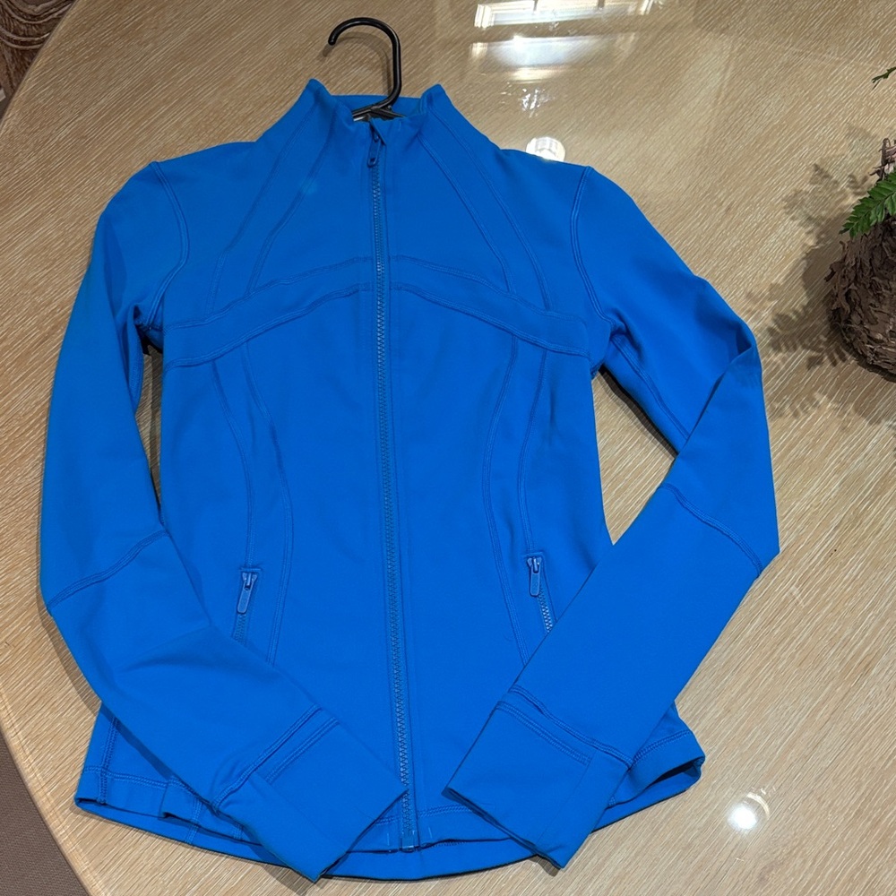 Lululemon Athletica Define Vibrant Blue Jacket